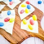 easter bark white chocolate candies