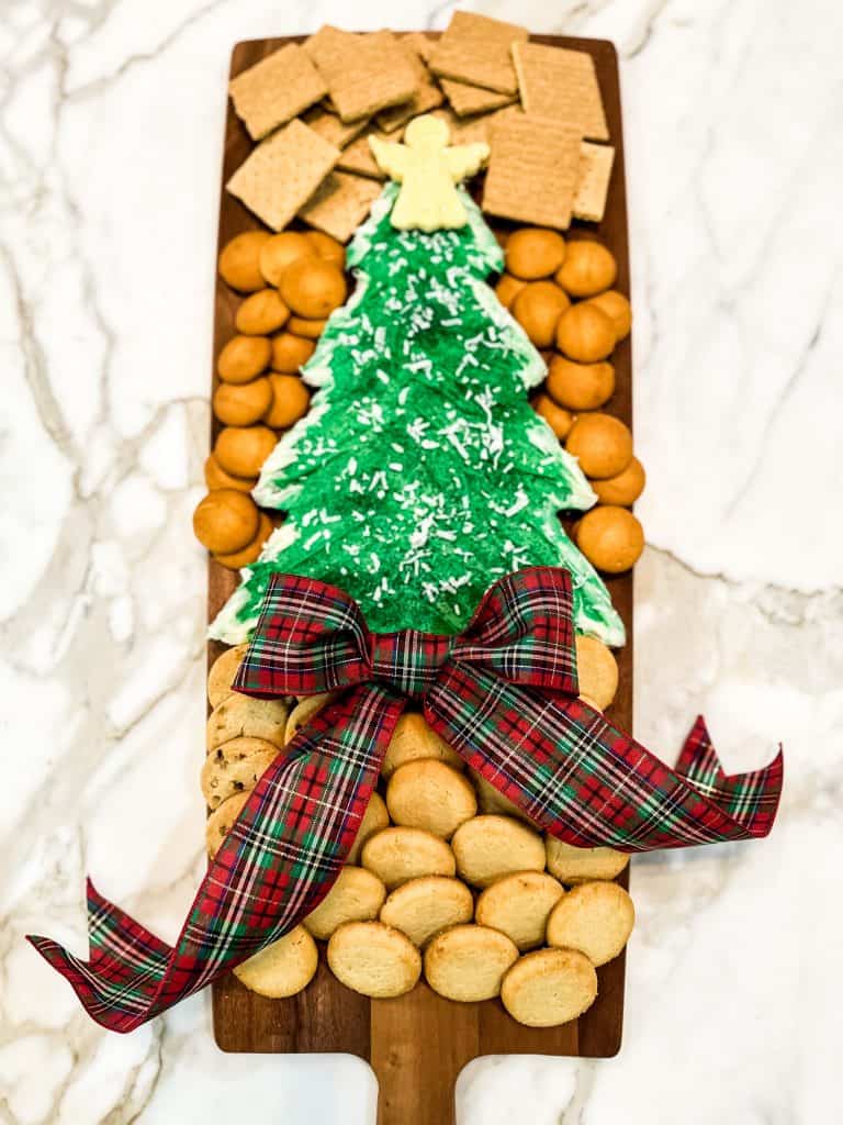 Christmas dessert charcuterie board