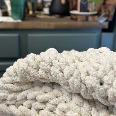 Hand Knit Chunky Blanket Workshop