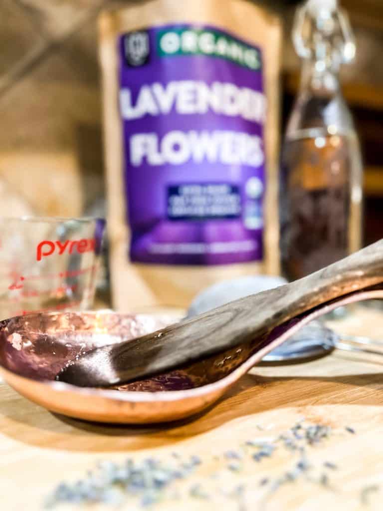 how to make homemade lavender syrup