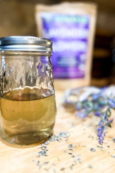 how to make homemade lavender syrup
