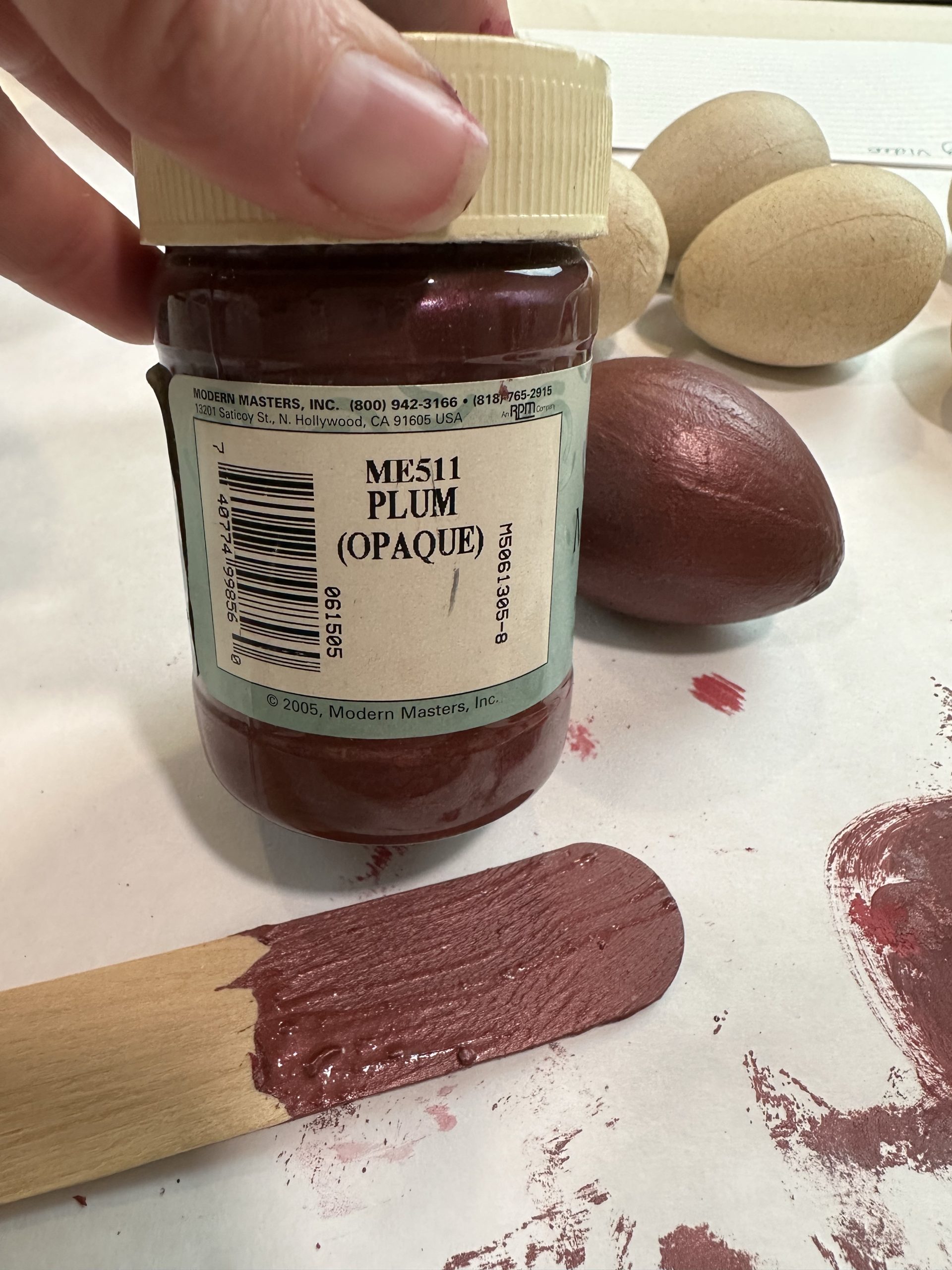 modern masters rose red paint