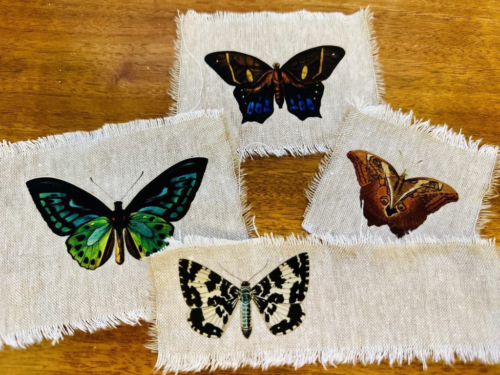easy diy butterfly bookmarks