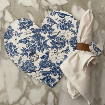 How to Decoupage Wooden Hearts